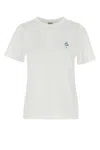 Loewe Cotton T-shirt Embroidered Detail In Multi