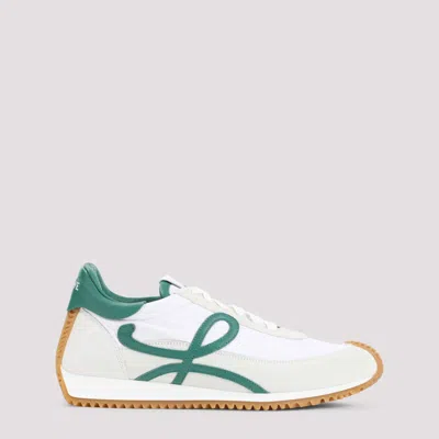 LOEWE WHITE LACE UP SNEAKERS