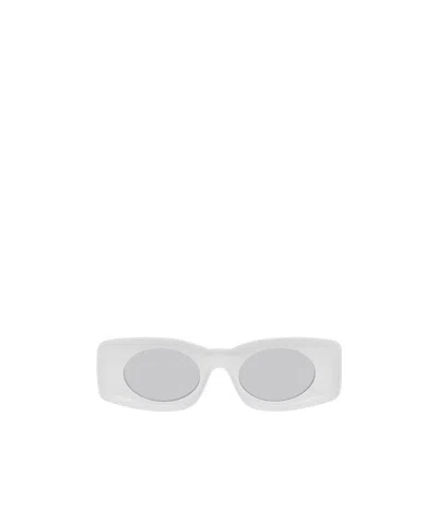 Loewe White Logo Square Sunglasses