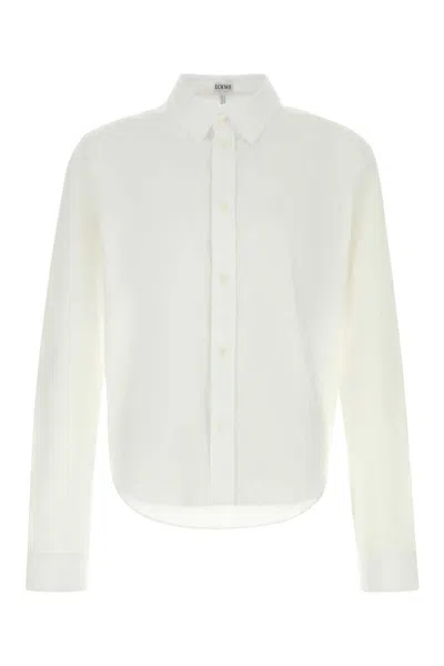 Loewe White Poplin Shirt
