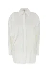 Loewe Oversize Poplin Shirt Cuffed Sleeves