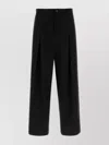 Loewe Low Crotch Trousers H526y04whx Black In Black