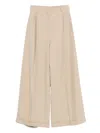 Loewe Wide-leg Cotton Trousers In Pink