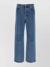 Loewe Loose-fit Anagram Jeans In Medium In Blue