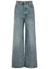 Loewe Wide-leg Jeans In Denim