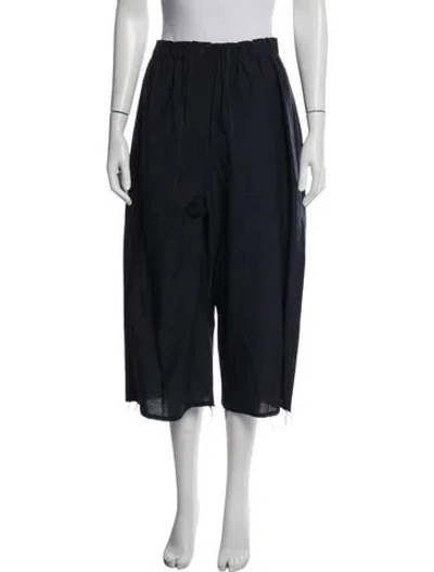 Pre-owned Loewe Wide Leg Pants In Blue