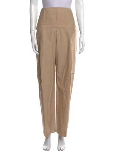 Pre-owned Loewe Wide Leg Pants In Neutral