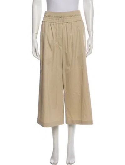 Pre-owned Loewe Wide Leg Pants In Neutral