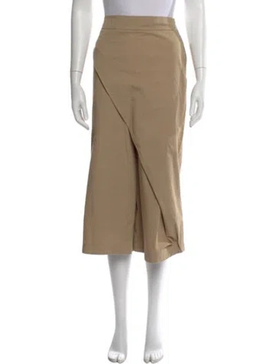 Pre-owned Loewe Wide Leg Pants In Neutral