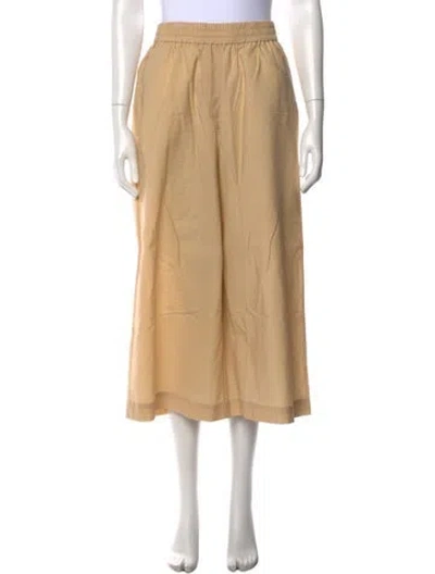 Pre-owned Loewe Wide Leg Pants In Neutral