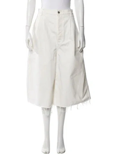 Pre-owned Loewe Wide Leg Pants In Neutral