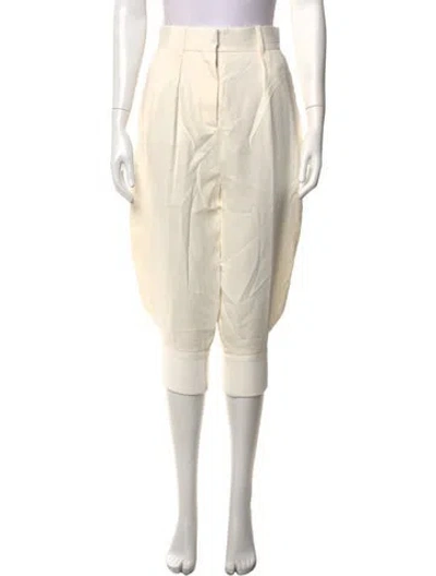 Pre-owned Loewe Wide Leg Pants In Neutrals