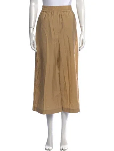 Pre-owned Loewe Wide Leg Pants In Neutrals