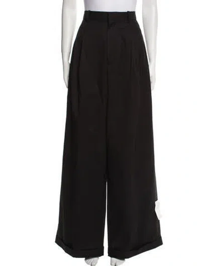 Pre-owned Loewe Wide Leg Pants W/ Tags In Black