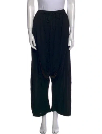 Pre-owned Loewe Wide Leg Pants W/ Tags In Black