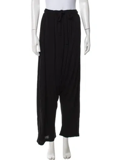 Pre-owned Loewe Wide Leg Pants W/ Tags In Black