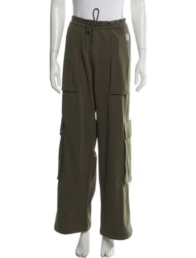 Pre-owned Loewe Wide Leg Pants W/ Tags In Green