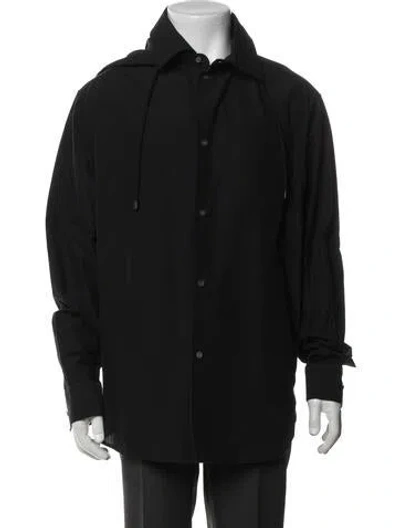 Pre-owned Loewe Windbreaker In Black