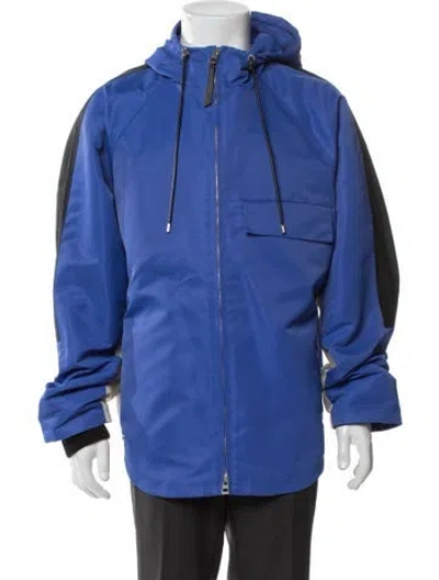 Pre-owned Loewe Windbreaker In Blue