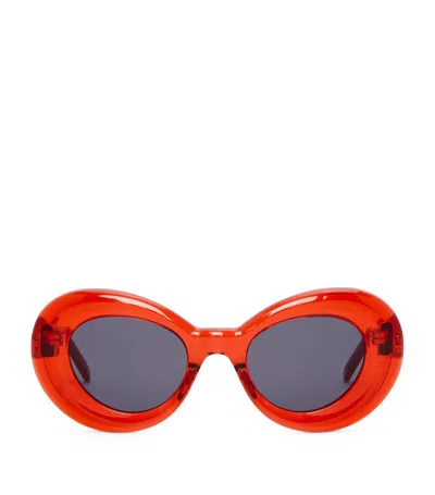 Loewe Wing Sunglasses In Multi