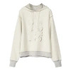 Loewe (wmns)  Anagram Hoodie 'grey Melange' In Neutral