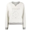 Loewe (wmns)  Fw20 Embroidery Logo Round Collar Female Grey In Gray