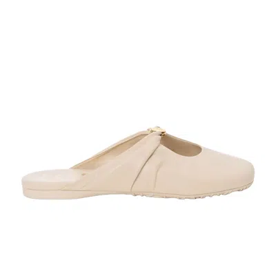 Pre-owned Loewe Wmns Pebble Soft Mule 'dough' | Tan | Women's Size 38