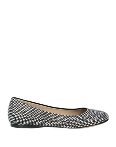 Loewe Toy Strass Goat Skin Ballerinas In Multi