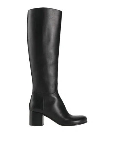 Loewe Woman Boot Black Size 8 Leather