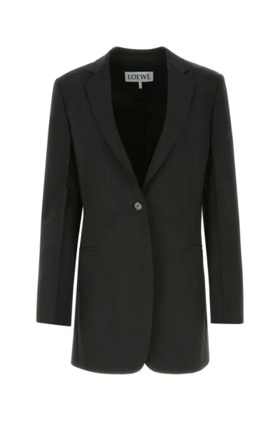 Loewe Giacca-38f Nd  Female In Gray