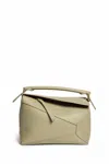 LOEWE WOMAN GREEN TOP HANDLE BAGS