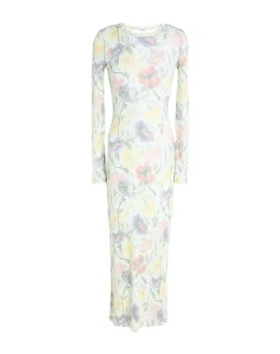Loewe Printed Silk Blend Dress In Multi