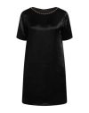 Loewe Woman Mini Dress Black Size 6 Acetate In Black