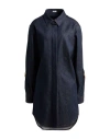 Loewe Oversized Silk Button-down Shirt In Blue