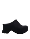 Loewe Woman Mules & Clogs Black Size 8 Textile Fibers