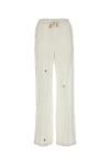 Loewe X Suna Fujita Striped Drawstring Pants In Multicolor