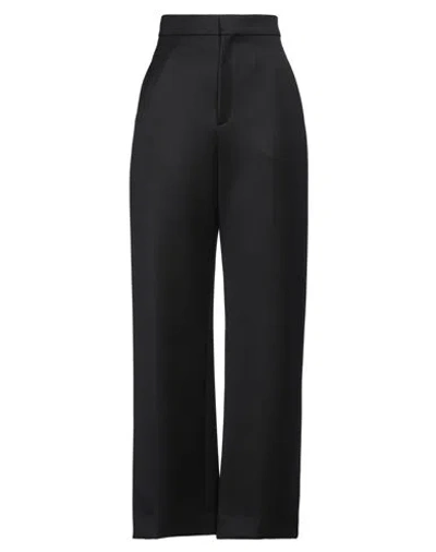 Loewe Woman Pants Black Size 8 Wool
