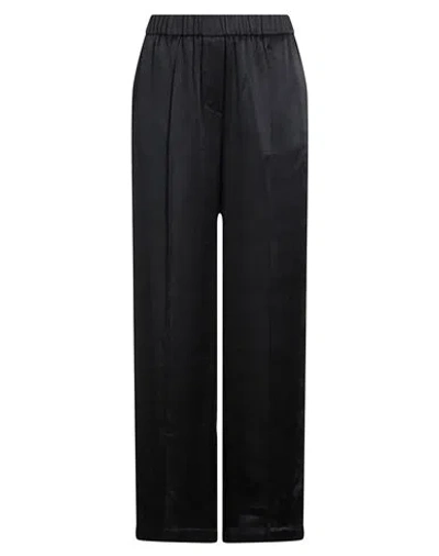 Loewe Woman Pants Midnight Blue Size L Silk