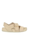 Loewe Ease Leather Sandals In Neutral
