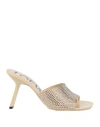 Loewe Sabot Petal In Pelle Scamosciata Beige  Donna In Beige