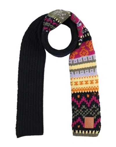 Loewe Woman Scarf Navy Size - Wool