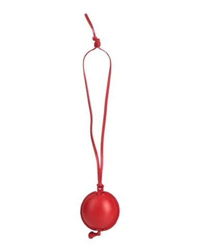 Loewe Woman Shoulder Bag Red Size - Calfskin