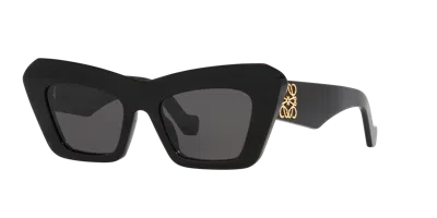 Loewe Woman Sunglass Anagram Lw40036i In Grey