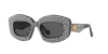 Loewe Woman Sunglass Anagram Lw4114is In Grey