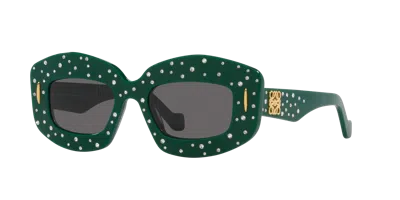 Loewe Anagram Starry Night Sunglasses In Grey