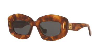 Loewe Woman Sunglass Lw40114i In Grey