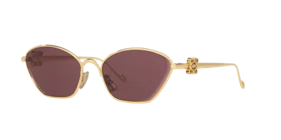 Loewe Woman Sunglass Lw40115u In Purple