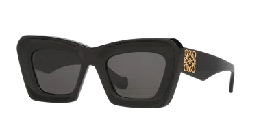 Loewe Woman Sunglass Lw40145i In Grey