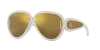 Loewe Brown Mirror Oversized Ladies Sunglasses Lw40132i 25g 65 In Brown