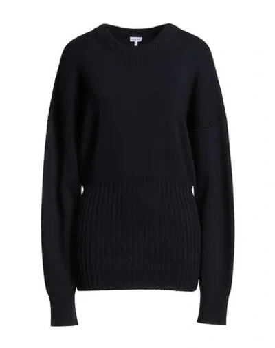 Loewe Woman Sweater Midnight Blue Size S Wool